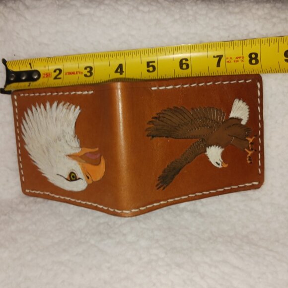Carved Eagle Wallet - Hand Crafted - Picture 8 of 8